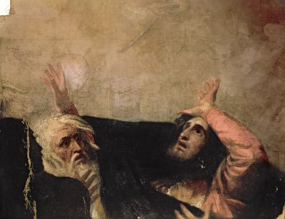 Alonso, Rey de Nápoles, y otra figura, fragmento de 
